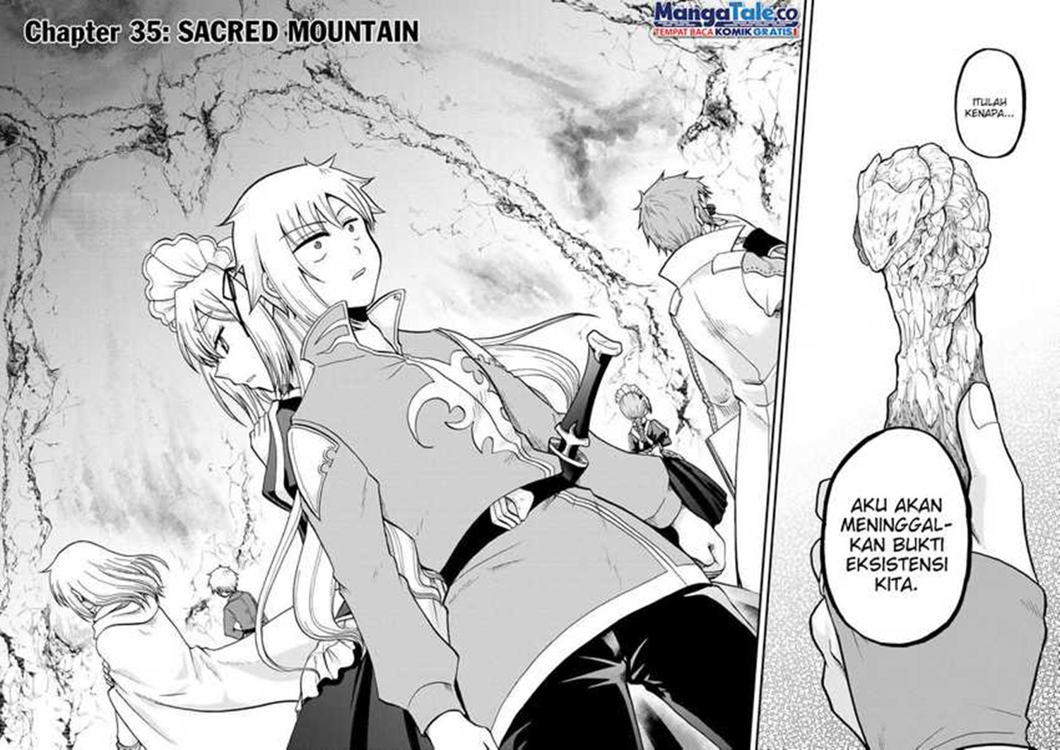 Konjou Kuzu Ouji <b>Chapter</b> <b>35</b> bahasa indonesia, Baca komik Zensei wa Ken Mika...