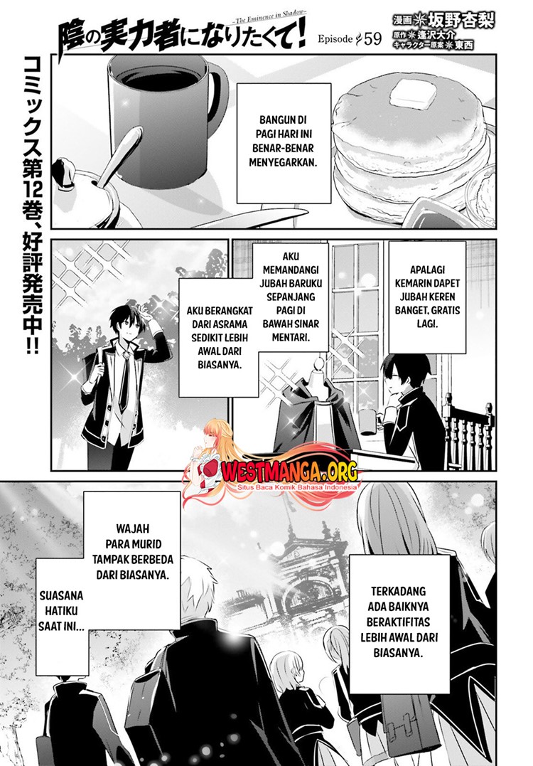 Baca <b>manga</b> <b>Kage</b> <b>no</b> <b>Jitsuryokusha</b> <b>ni</b> <b>Naritakute</b> Chapter 59 bahasa indonesi.....